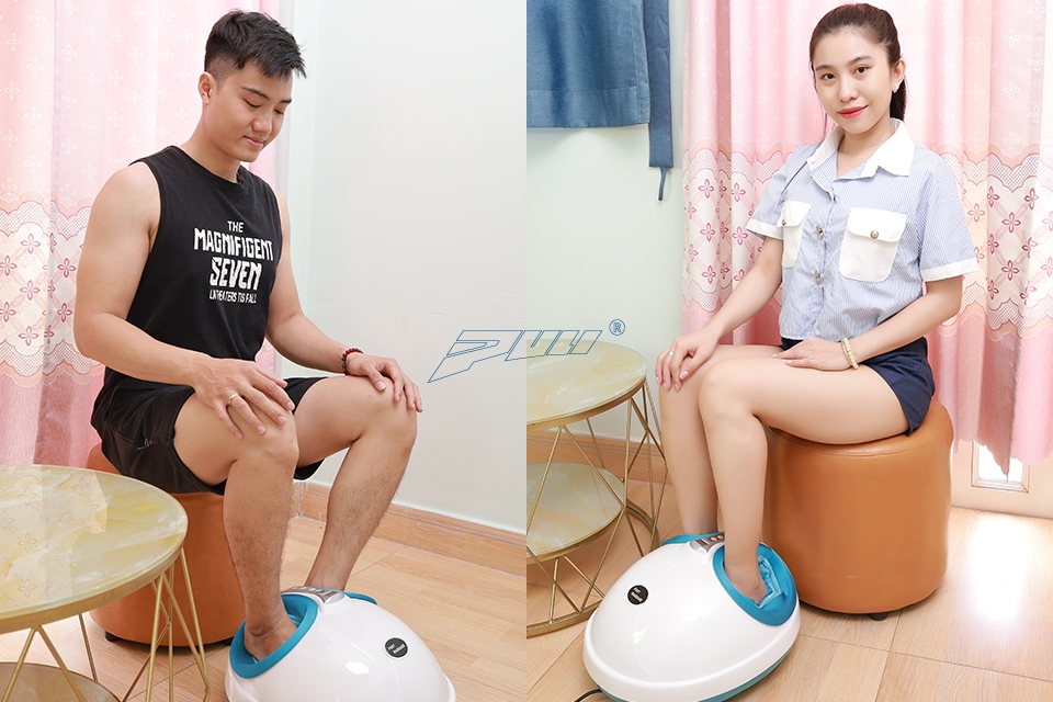 M&aacute;y massage ch&acirc;n Puli