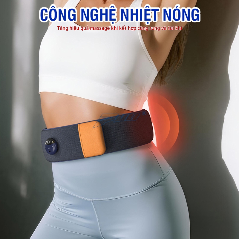 C&ocirc;ng nghệ nhiệt của Đai massage bụng Pli PL-518