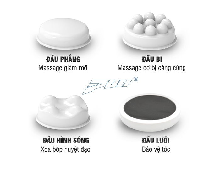 Máy massage cầm tay hồng ngoại Puli PL-601