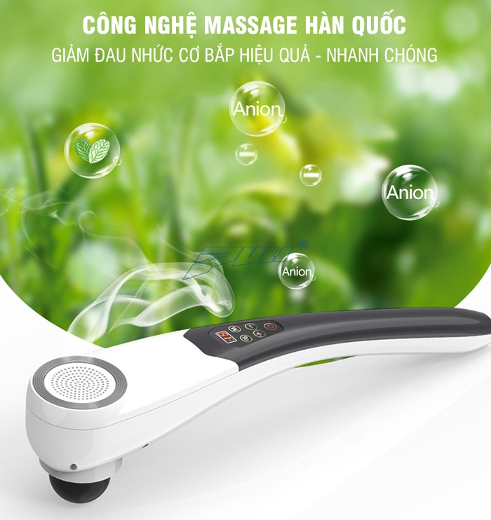Máy massage Puli PL-620DC với công nghệ massage mới, với nhiều kiểu rung khác nhau