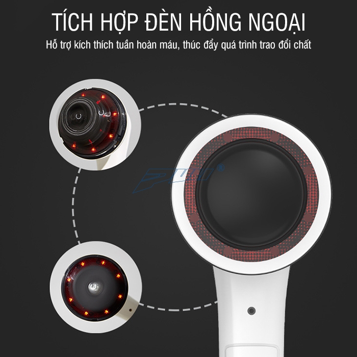 Máy massage cầm tay pin sạc Puli PL-665DC