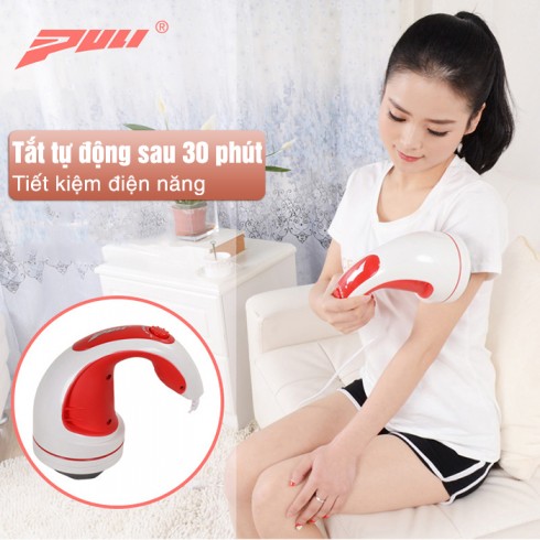 Máy massage cầm tay hồng ngoại Puli PL-601 - 3 đầu