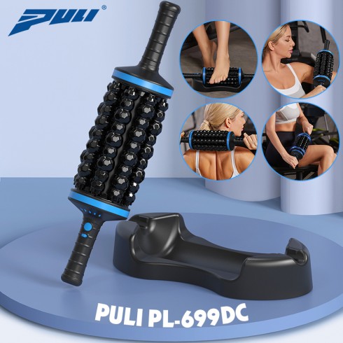 Con lăn massage toàn thân Puli PL-699DC - Massage chân, cổ vai gáy, lưng, chân tay