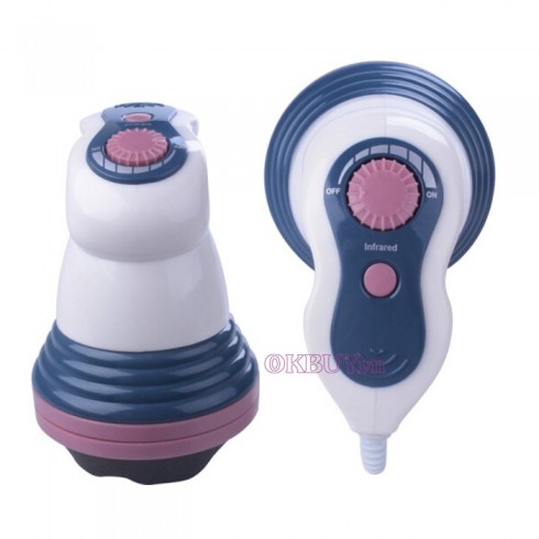 Máy massage bụng cầm tay hồng ngoại Puli PL-605 - 4 đầu