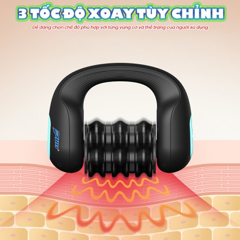 Con lăn massage giãn cơ toàn thân cầm tay Puli PL-769