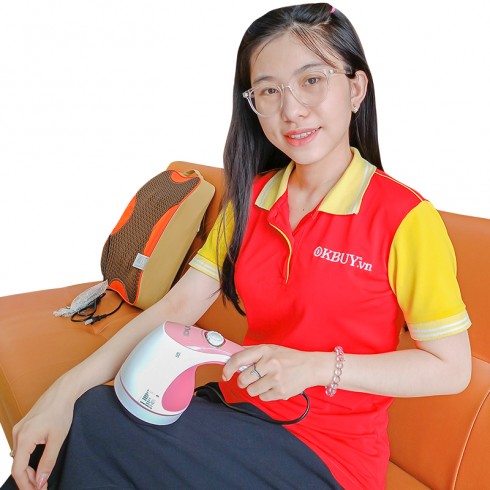 Máy massage bụng cầm tay Puli PL-603B - 4 đầu