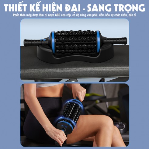 Con lăn massage toàn thân Puli PL-699DC - Massage chân, cổ vai gáy, lưng, chân tay