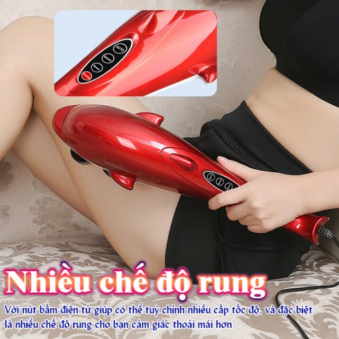 Máy massage cầm tay các heo 6 đầu PL-608B