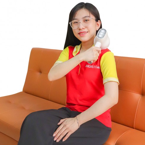 Máy massage cầm tay pin sạc 8 đầu Puli PL-668DC - Mẫu mới