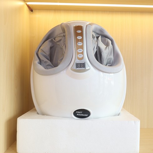 Máy massage bàn chân Puli PL-909 - Xoa bóp con lăn kết hợp túi khí, giảm đau nhức chân, tê chân, giả