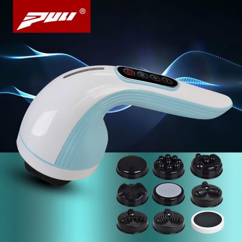 Máy massage cầm tay pin sạc Puli PL-607DC3 - 8 đầu 5 chế độ mát xa