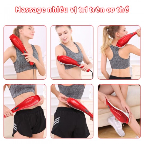 Máy massage cầm tay cá heo Puli PL-606B