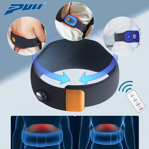 Đai massage bụng rung nóng kết hợp túi khí Puli PL-518 